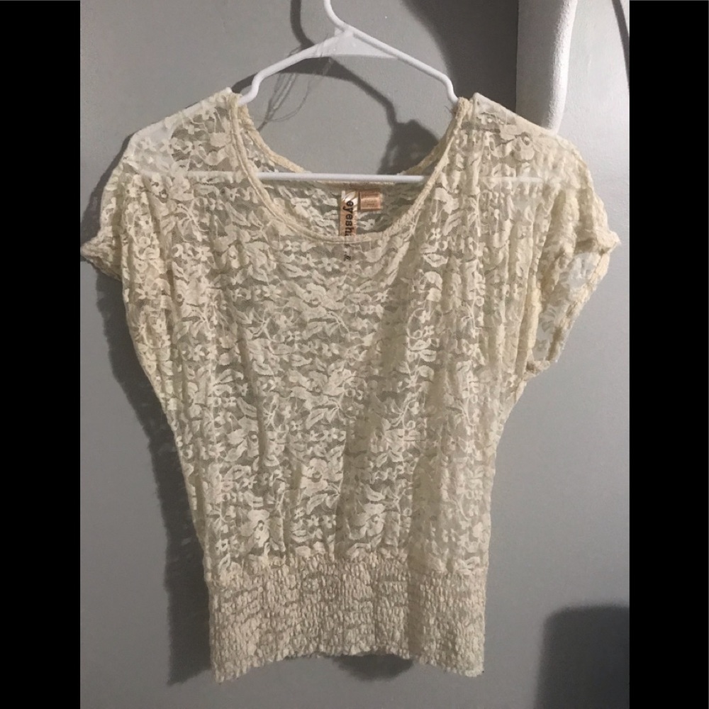 Lace blouse, size small